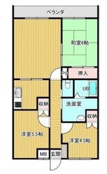 コージィコート中村の物件間取画像